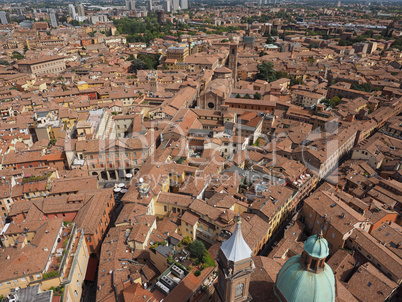 Aerial view of Bologna