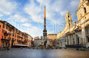 Piazza Navona in Italy