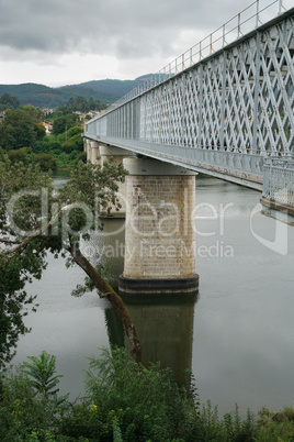 Puente Internacional über den Rio Minho, Valenca, Portugal