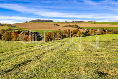 Landscape in autumn