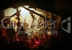 Christmas Manger scene