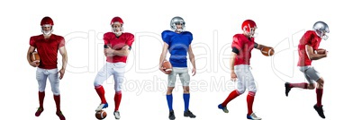 american football players wide