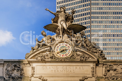 Grand Central Terminal external clock