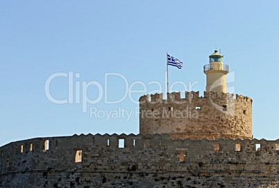 agios nikolaos kastell auf Rhodos