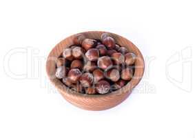hazelnut, roasted, background, white, shell, nut, nature, filber
