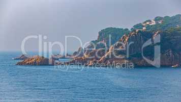 Nice detail from Costa Brava ( Catalonia) coastal in Spain