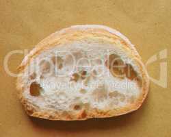 anaglyph 3D image of bread slice