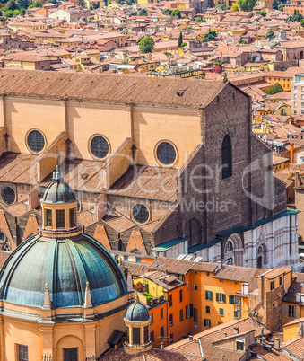 Aerial view of Bologna (hdr)