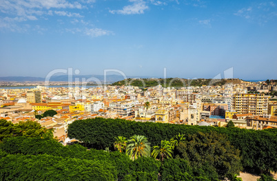 Aerial view of Cagliari (hdr)