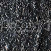 black insulation foam background