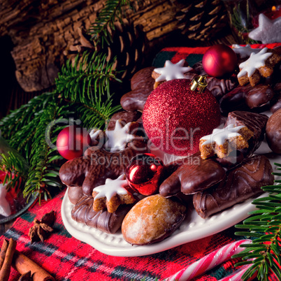 tasty Christmas gingerbread