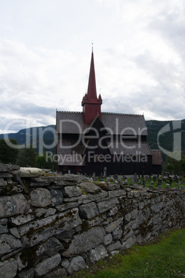 Stabkirche Ringebu, Fylke Oppland, Norwegen