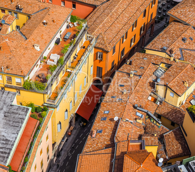 Aerial view of Bologna (hdr)