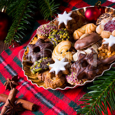 fresh and tasty Christmas cookies