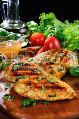 Grilled chicken breast