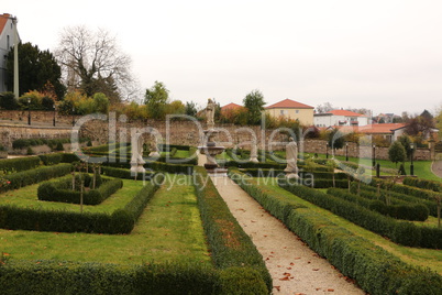Der Klostergarten der Bendiktinerabtei Tholey