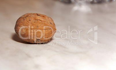 isolated walnut