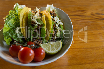 Various mexican food