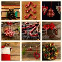 Christmas candy and decoration