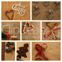 Candy and Christmas decoration