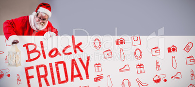 Composite image of black friday advert