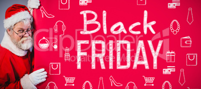 Composite image of black friday advert