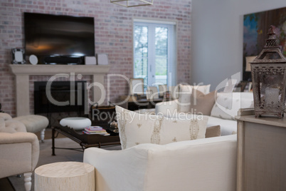 Empty living room