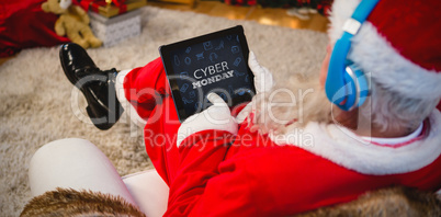 Composite image of title for celebration of cyber monday