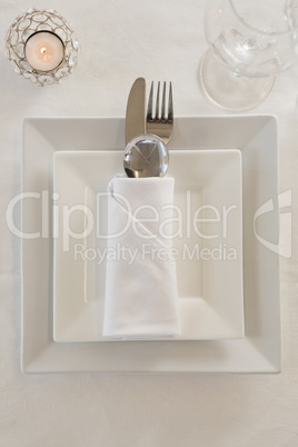 Elegant table setting