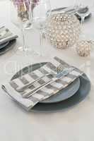 Beautiful table setting for an occasion