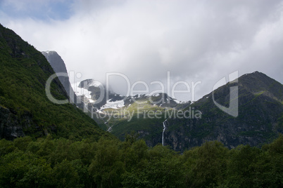 Briksdalsbreen, Sogn og Fjordane, Norwegen