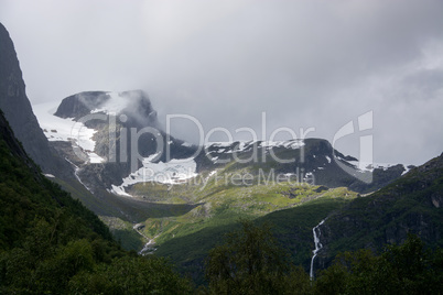 Briksdalsbreen, Sogn og Fjordane, Norwegen