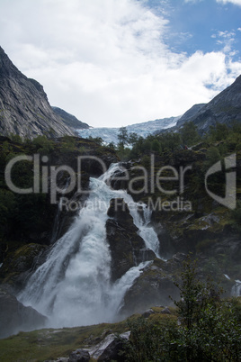 Briksdalsbreen, Sogn og Fjordane, Norwegen