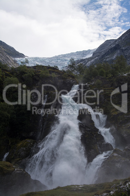 Briksdalsbreen, Sogn og Fjordane, Norwegen