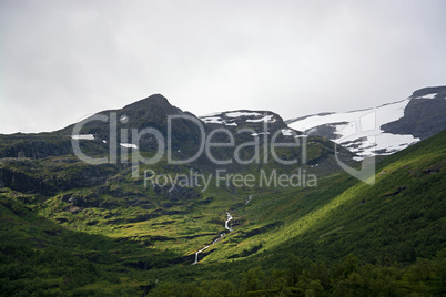 Landschaft in Sogn og Fjordane, Norwegen