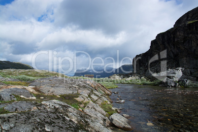 Landschaft in Sogn og Fjordane, Norwegen