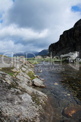 Landschaft in Sogn og Fjordane, Norwegen