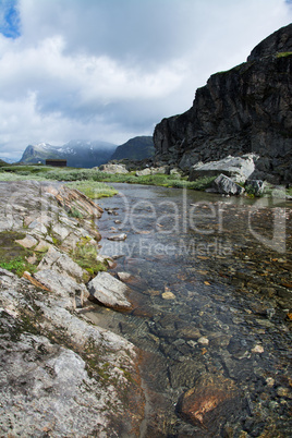 Landschaft in Sogn og Fjordane, Norwegen