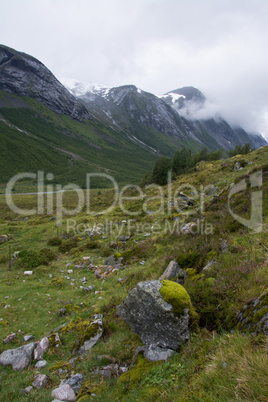 Landschaft in Sogn og Fjordane, Norwegen