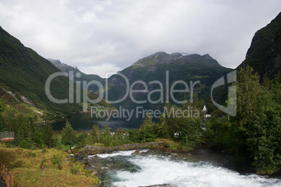 Geirangerfjord, More og Romsdal, Norwegen