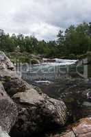 Fluss Rauma, Oppland, Norwegen