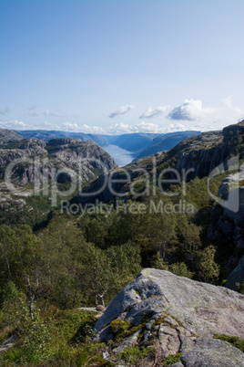 Lysefjord, Rogaland, Norwegen