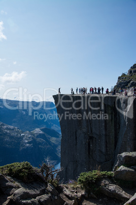 Preikestolen, Rogaland, Norwegen