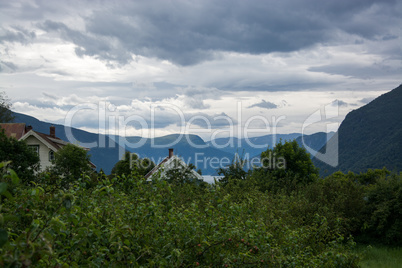 Lustrafjord, Sogn og Fjordane, Norwegen