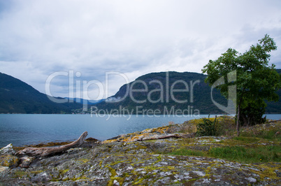 Lustrafjord, Sogn og Fjordane, Norwegen