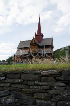 Stabkirche Ringebu, Fylke Oppland, Norwegen