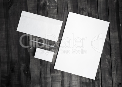 Photo of blank stationery