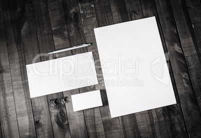 Corporate stationery template