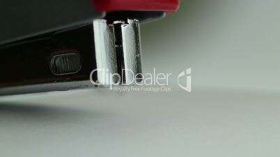 Stapler Close-up action