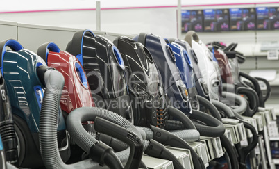 Vacuum cleaners that are sold in the store